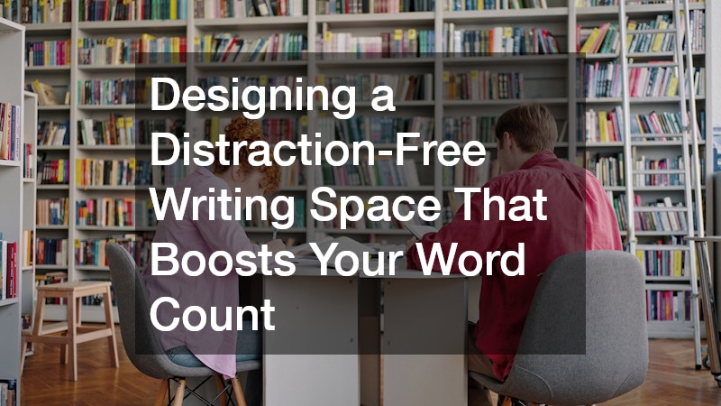 Designing a Distraction-Free Writing Space That Boosts Your Word Count