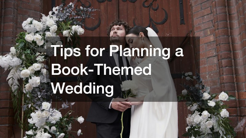 Tips for Planning a Book-Themed Wedding